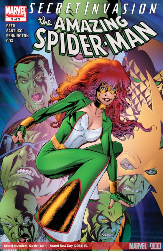 Secret Invasion Amazing Spider-Man #3 (2008)