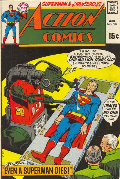 Action Comics #387 Above Average/Fine (5 - 7)