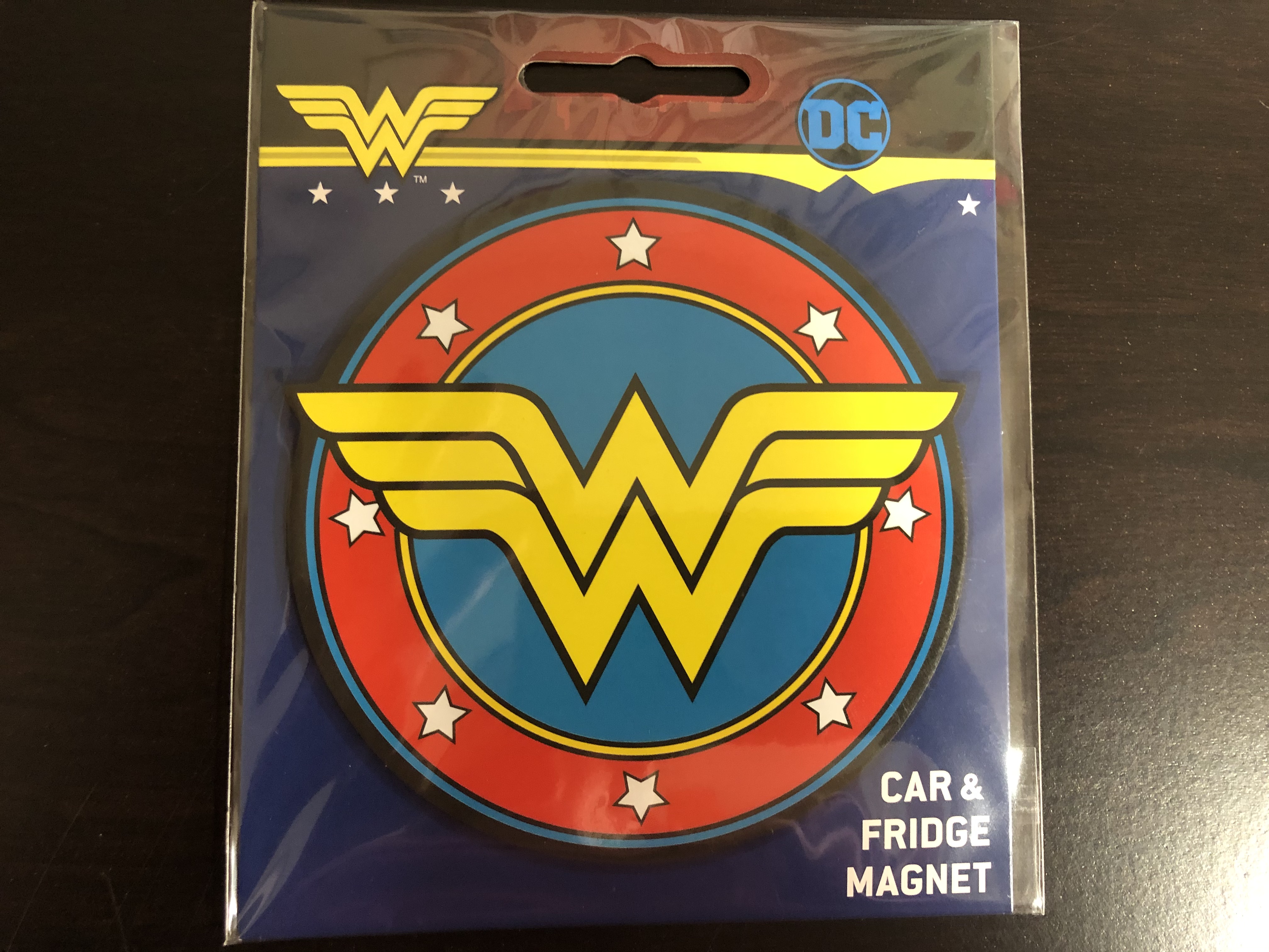 Wonder Woman Anime Car & Fridge Magnet