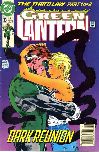 Green Lantern #33 (1990) [Newsstand]-Very Good (3.5 – 5)