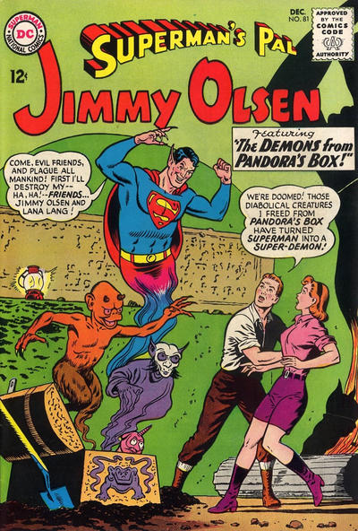 Superman's Pal, Jimmy Olsen #81-Fine 