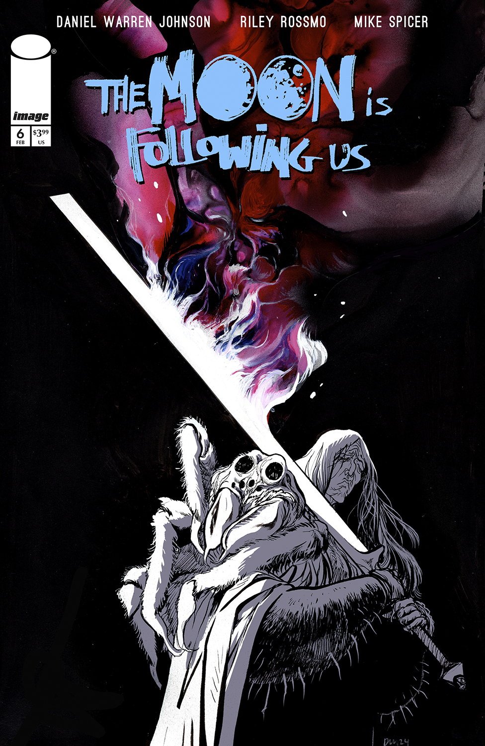 The Moon is Following Us #6 (Of 10) Cover B Daniel Warren Johnson Variant