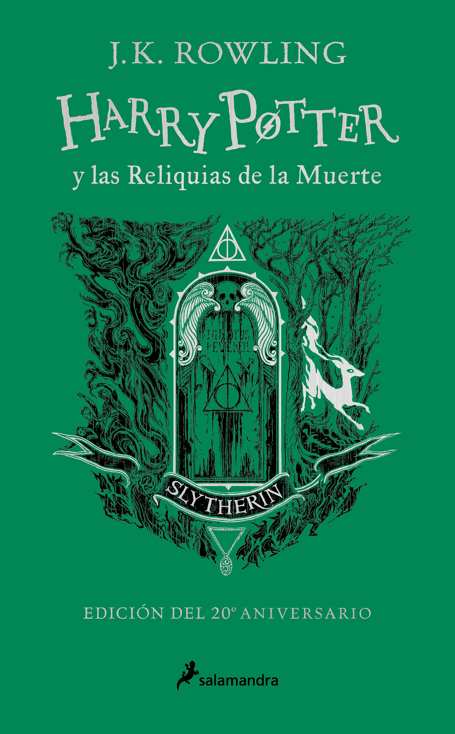 Harry Potter Y Las Reliquias De La Muerte (20 Aniv. Slytherin) / Harry Potter And Deathly Hallow (Slytherin) (Hardcover Book)