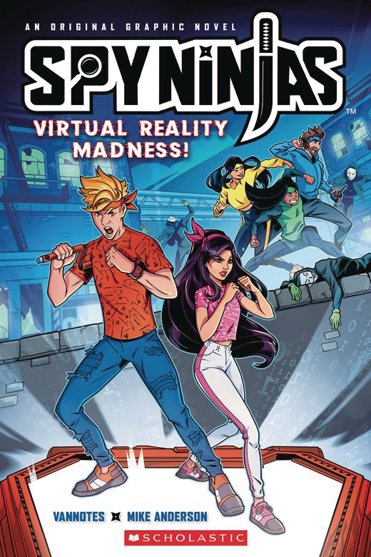 Spy Ninjas Graphic Novel Volume 1 Virtual Reality Madness