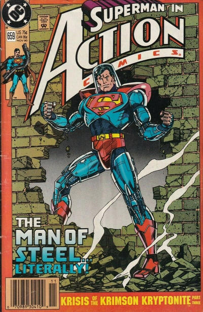 Action Comics #659 [Newsstand]-Very Good (3.5 – 5)