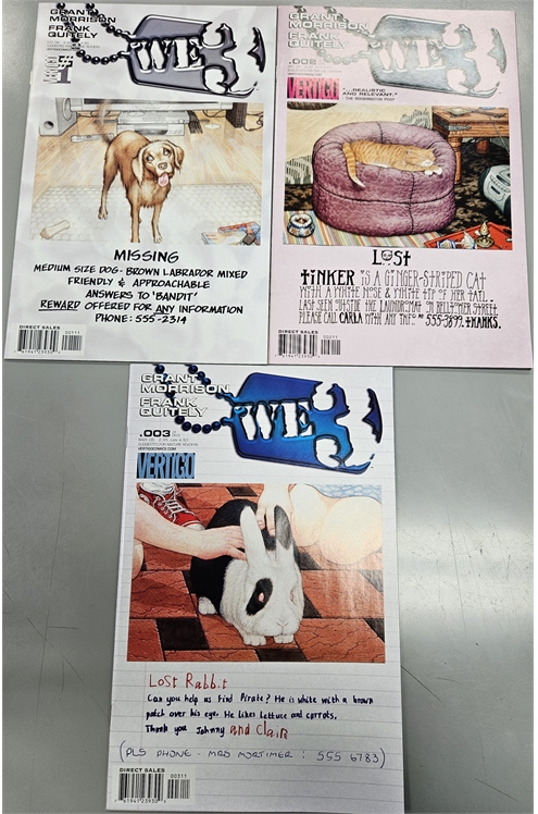 We3 #1-3 (2004) Set