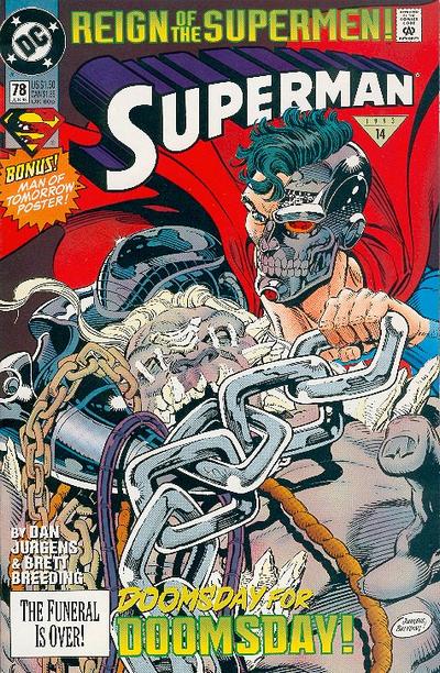 Superman #78 [Standard Edition - Direct]-Very Fine