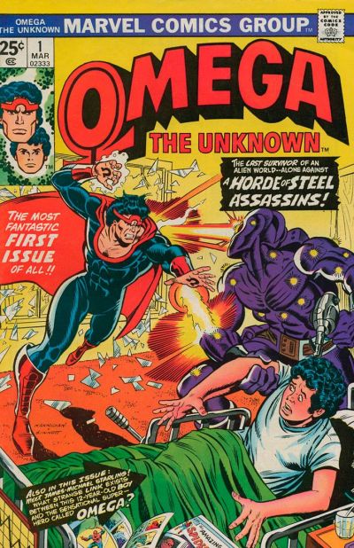 Omega The Unknown #1-Very Fine (7.5 – 9)