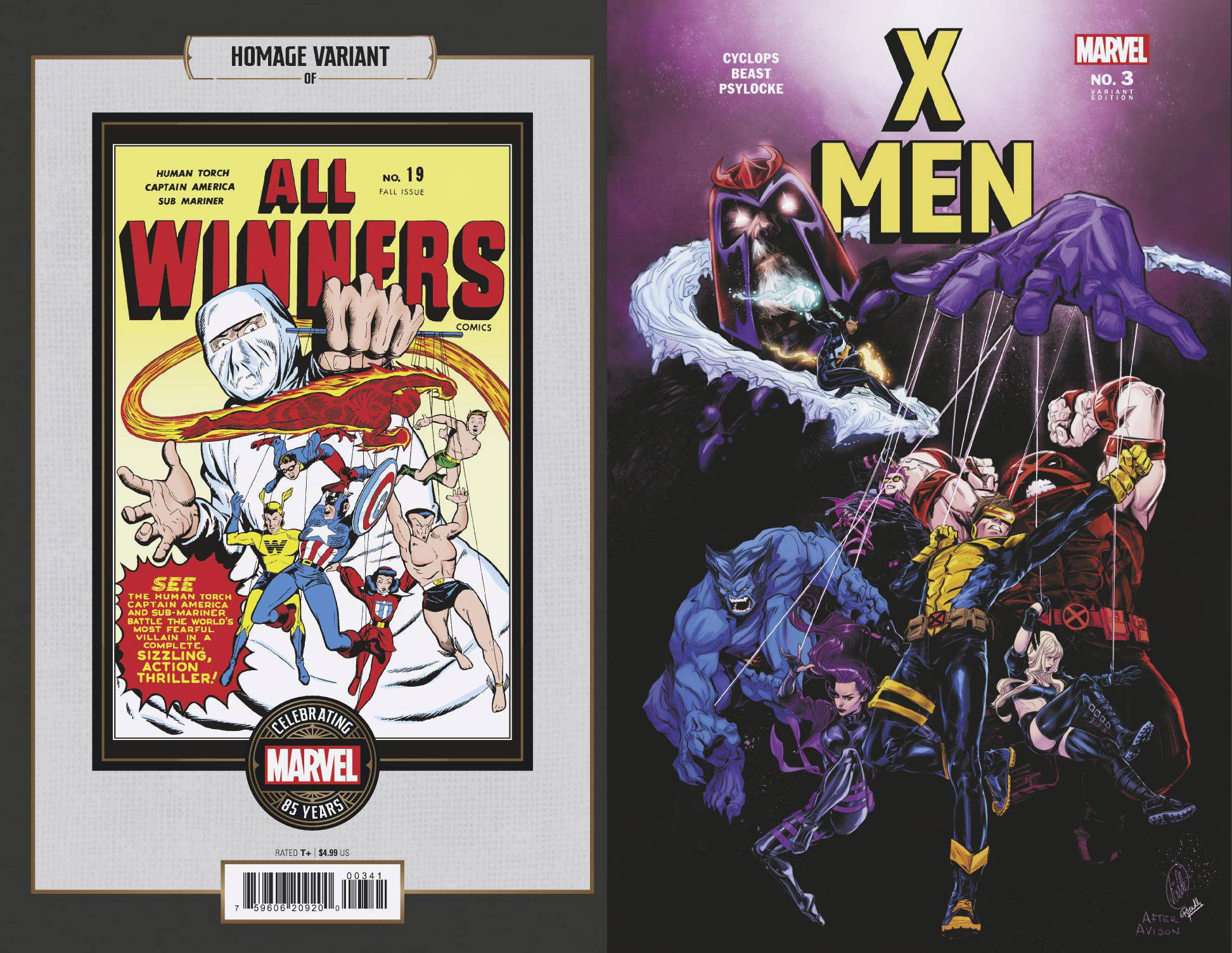 X-Men #3 Jo&#235;lle Jones Marvel 85th Anniversary Homage Variant