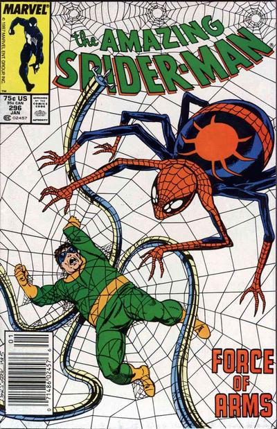 The Amazing Spider-Man #296 [Newsstand]-Fine (5.5 – 7)