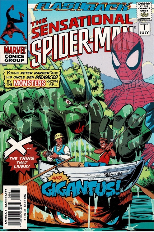 Sensational Spider-Man #-1 [Flashback] - Vf