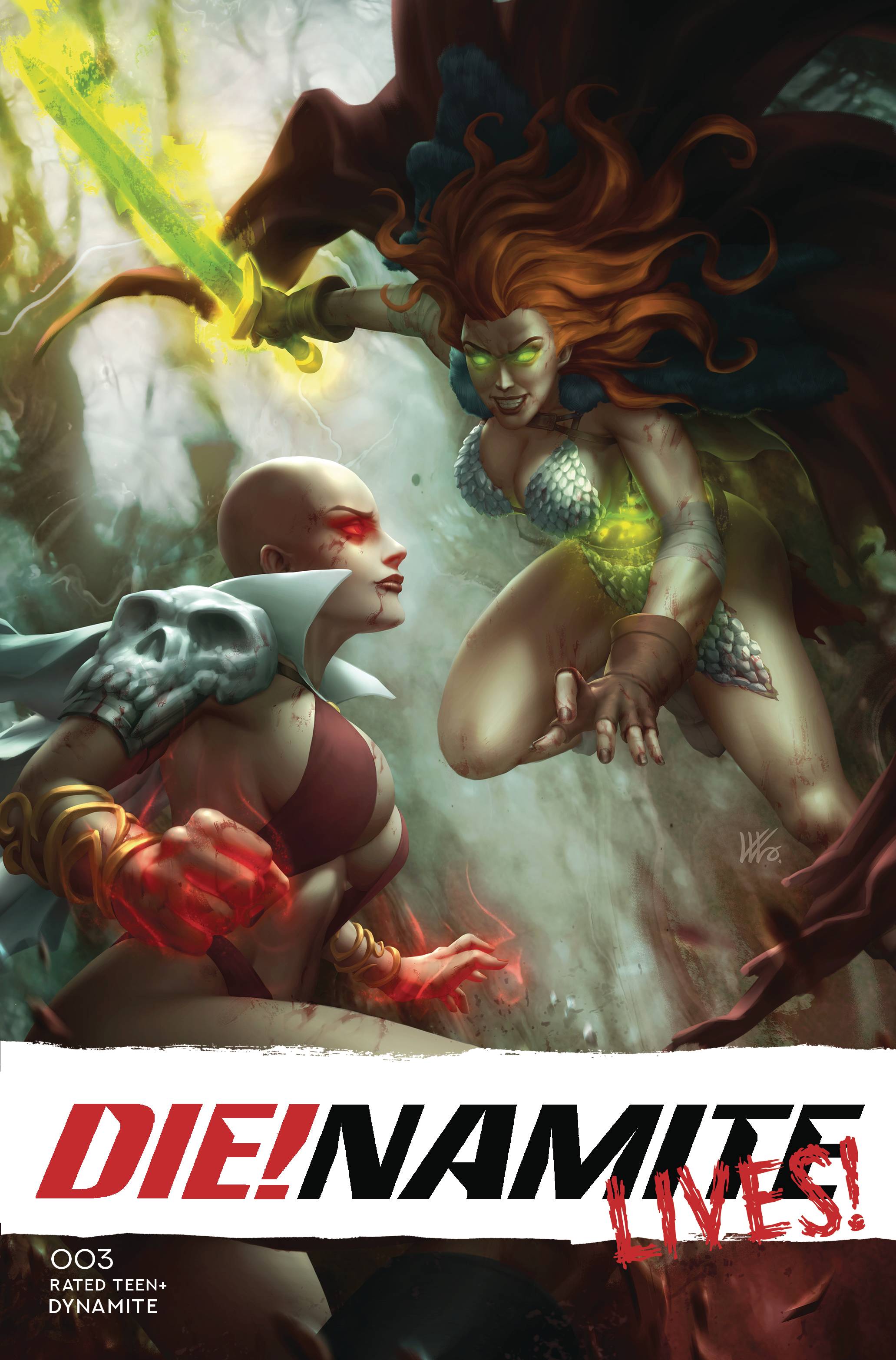 Die!namite Lives #3 Cover P Last Call Bonus Lim