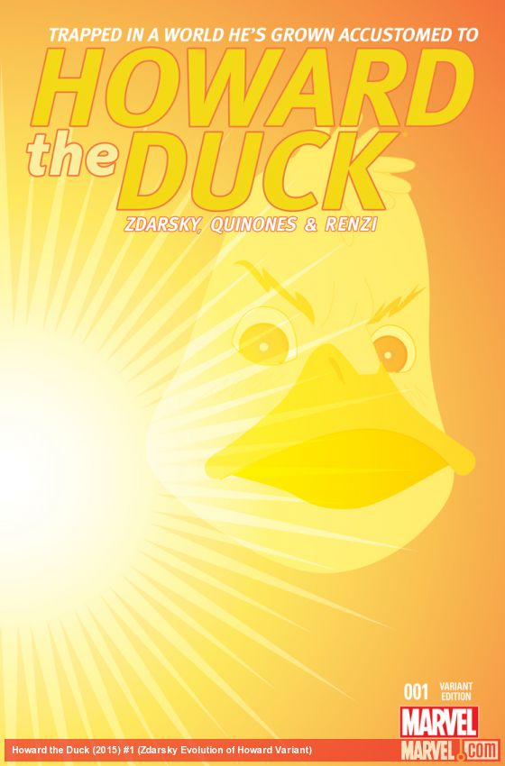 Howard the Duck #1 (Zdarsky Evolution of Howard Variant) (2015)