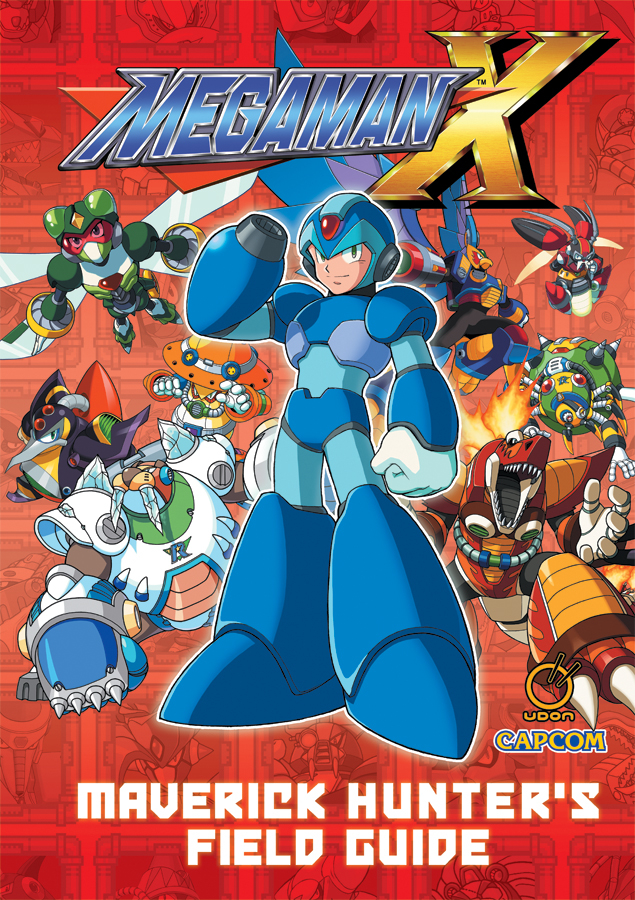 Mega Man X Maverick Hunters Field Guide Hardcover