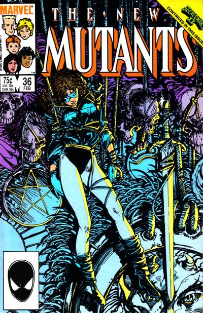 The New Mutants #36 [Direct](1983)-Near Mint (9.2 - 9.8)