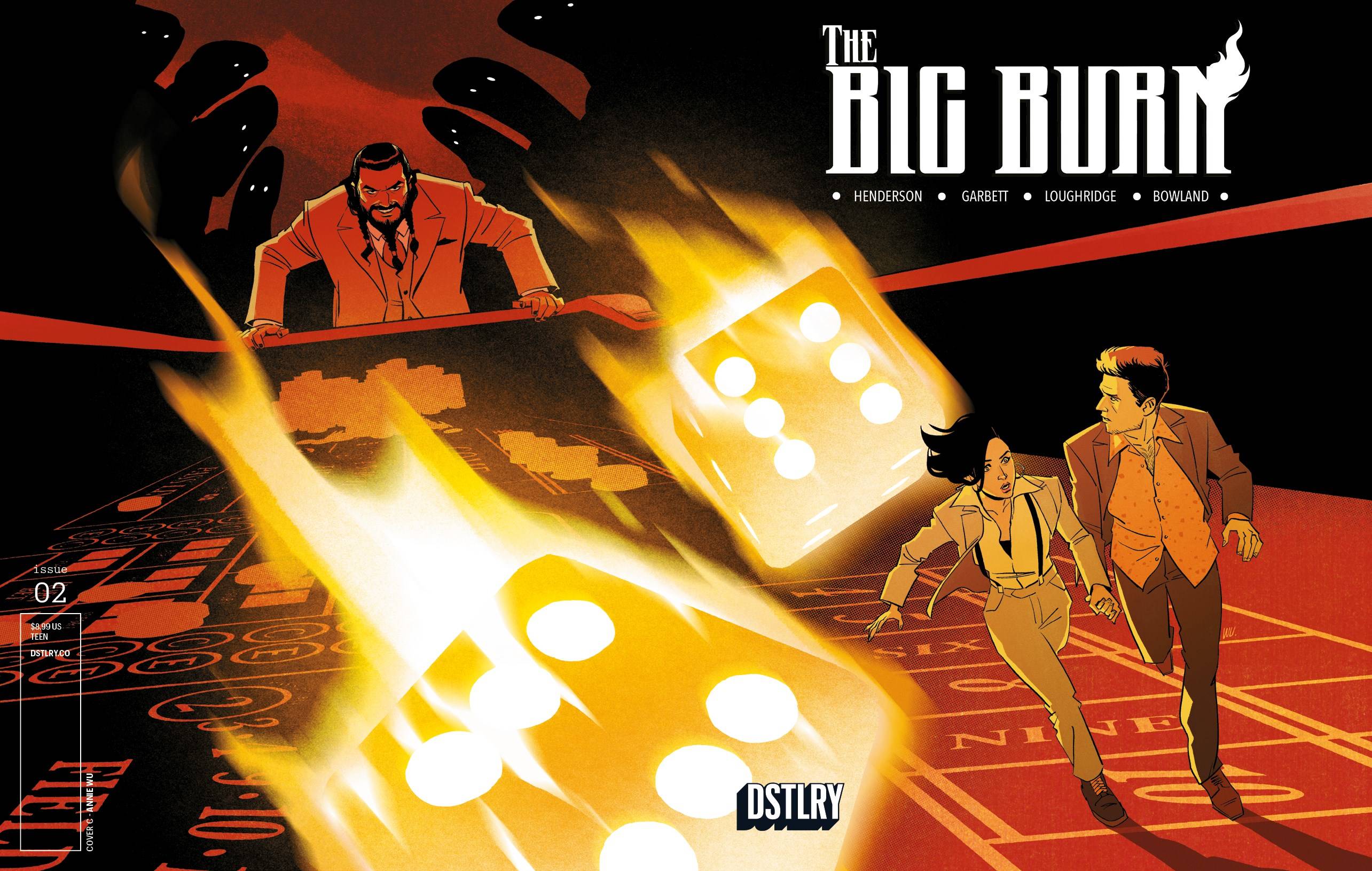 Big Burn #2 Cover C 1 for 10 Incentive Wu Variant (Of 3)