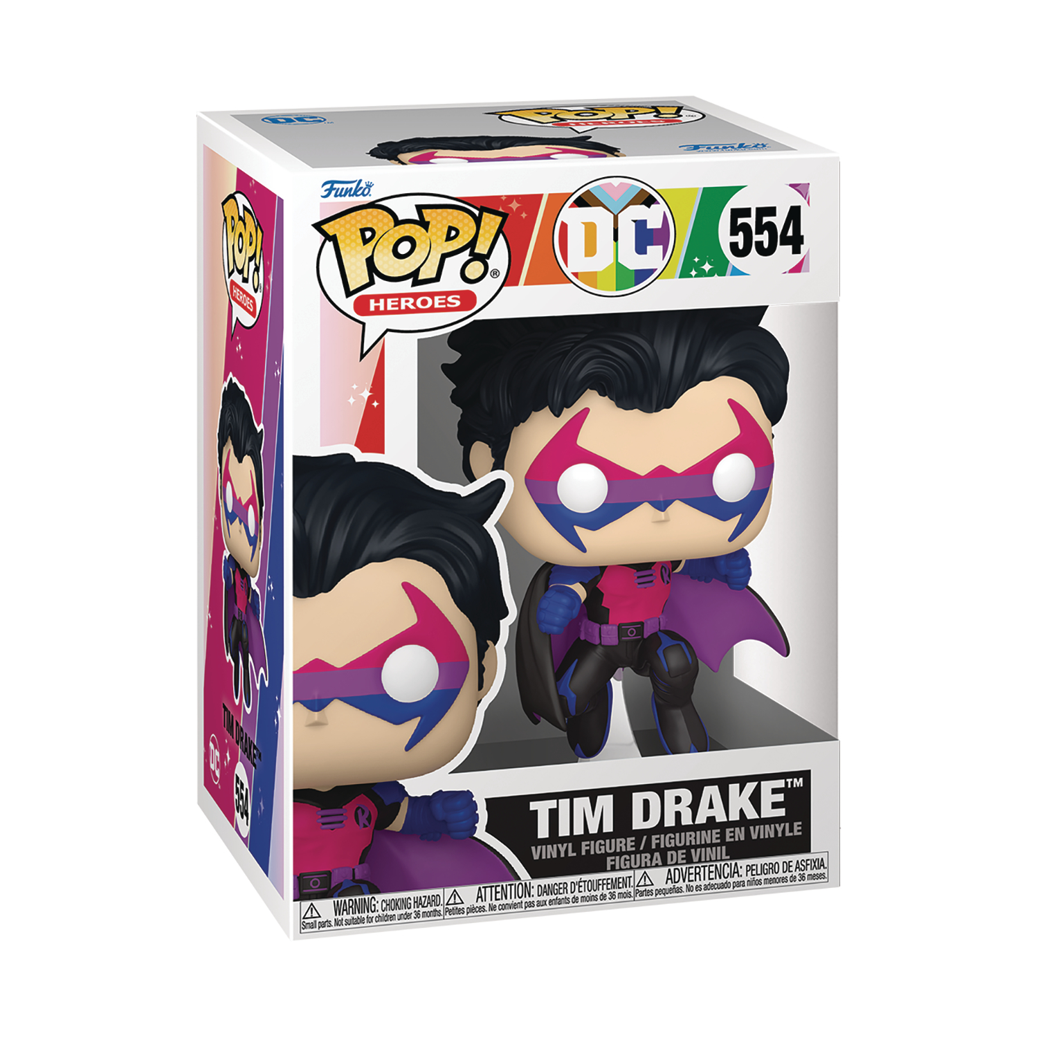 DC Comics Pride 2025 Tim Drake Funko Pop! Vinyl Figure #554