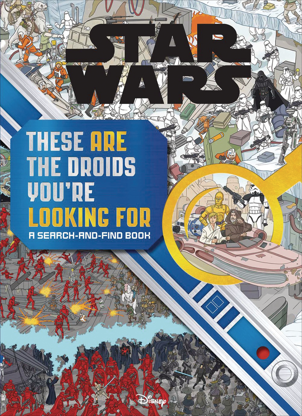 Star Wars These Are Droids Youre Looking Search & Find Hardcover