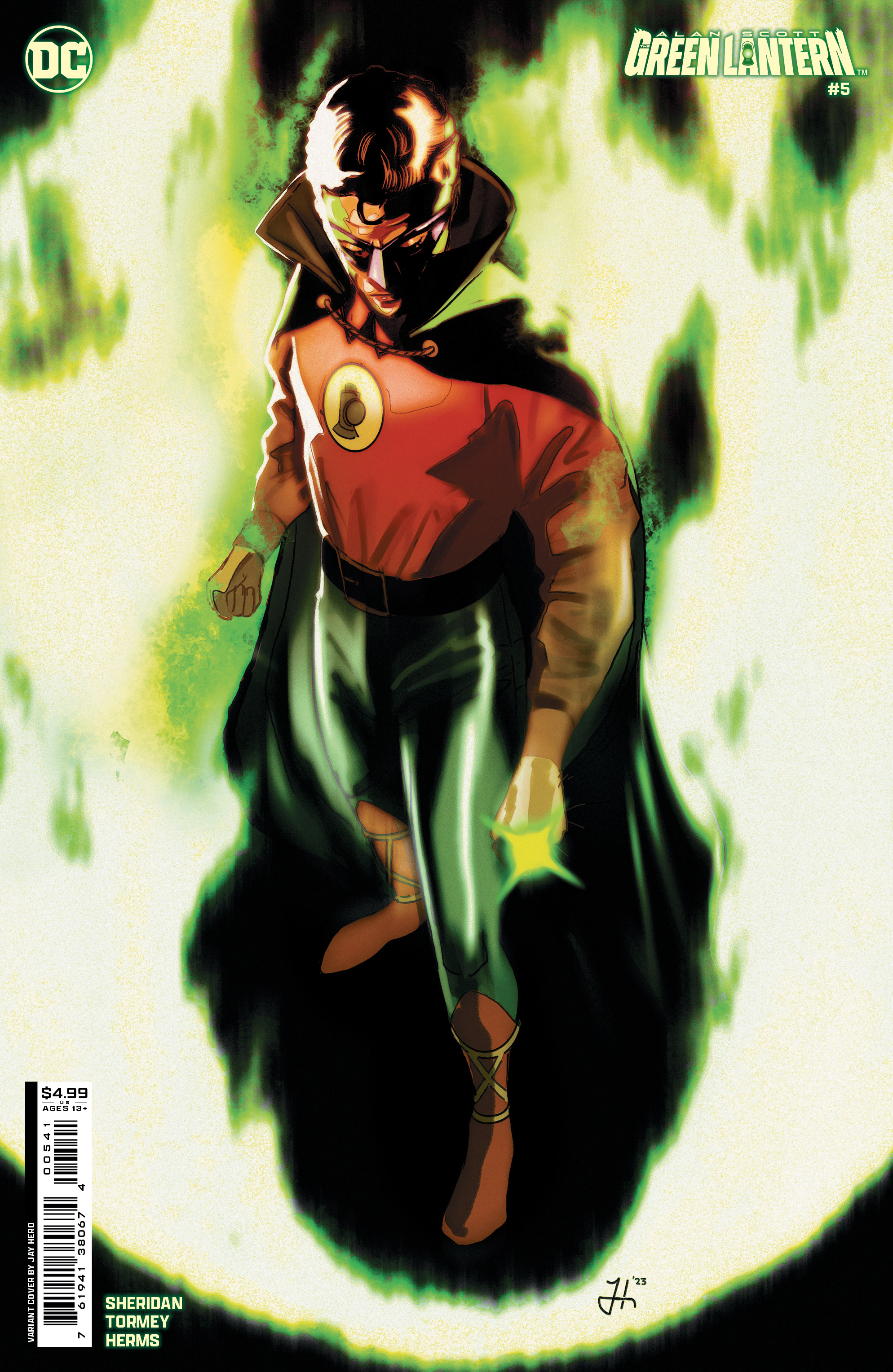 Alan Scott the Green Lantern #5 Cover C Jay Hero Card Stock Variant (Of 6)