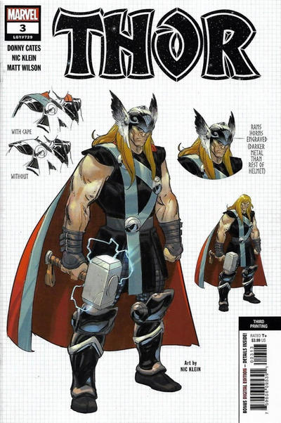 Thor #03 [Third Printing - Nic Klein]