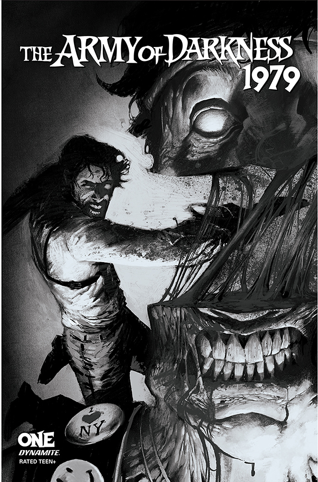 Army of Darkness 1979 #1 Cover I 1 for 25 Incentive Alexander Black & White