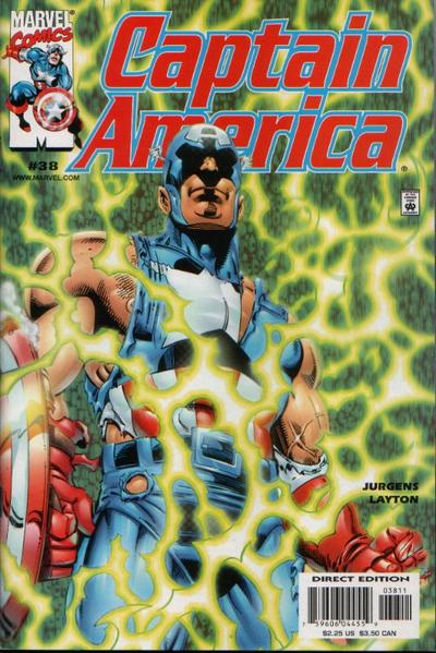 Captain America #38 (1998) [Direct Edition]-Fine (5.5 – 7)