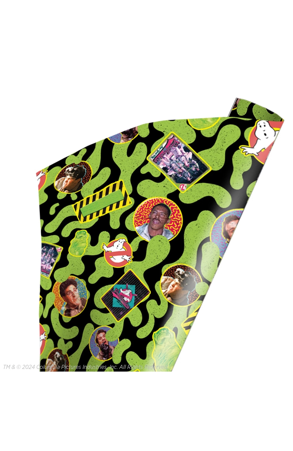 Ghostbusters - Retro Cheese Wrapping Paper