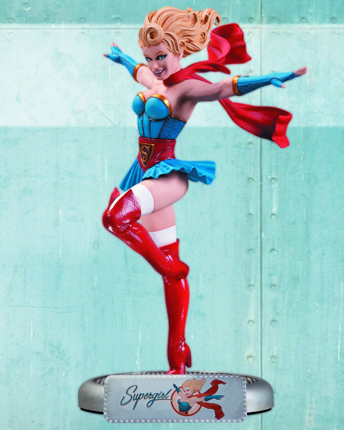 DC Comics Bombshells Supergirl Statue