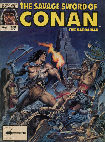 The Savage Sword of Conan #166 [Direct]