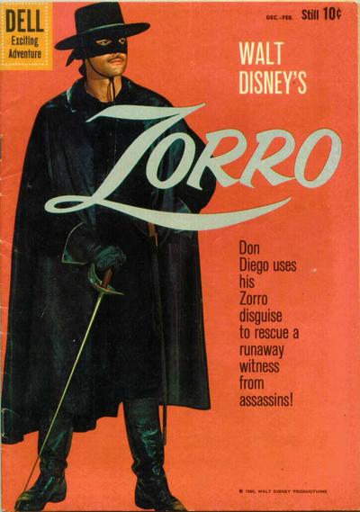 Walt Disney's Zorro #12-Good, Detached Cover