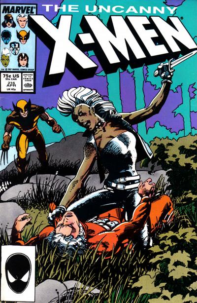 The Uncanny X-Men #216 [Direct]-Fine (5.5 – 7)