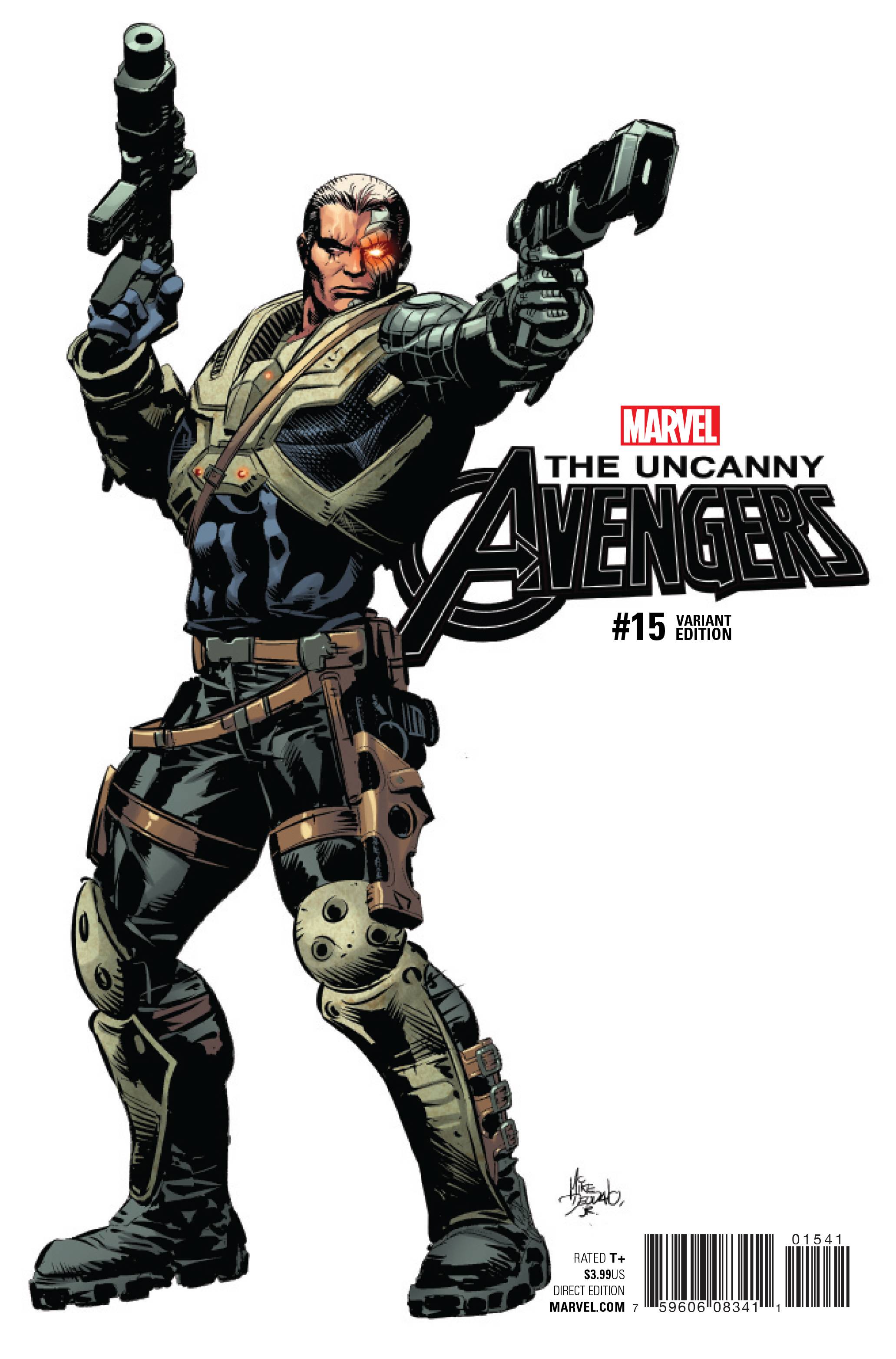 Uncanny Avengers #15 (Deodato Teaser Variant) (2015)