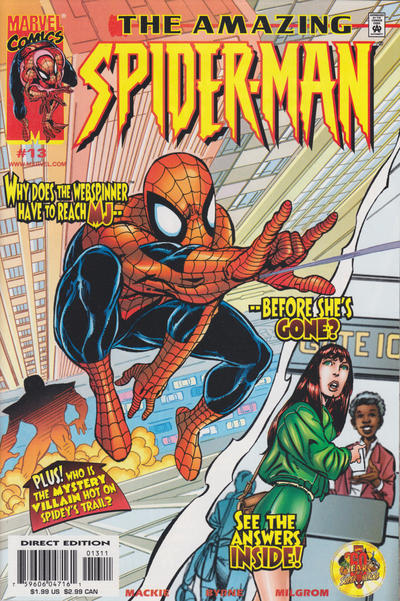 The Amazing Spider-Man #13 [Direct Edition](1999)-Near Mint (9.2 - 9.8)