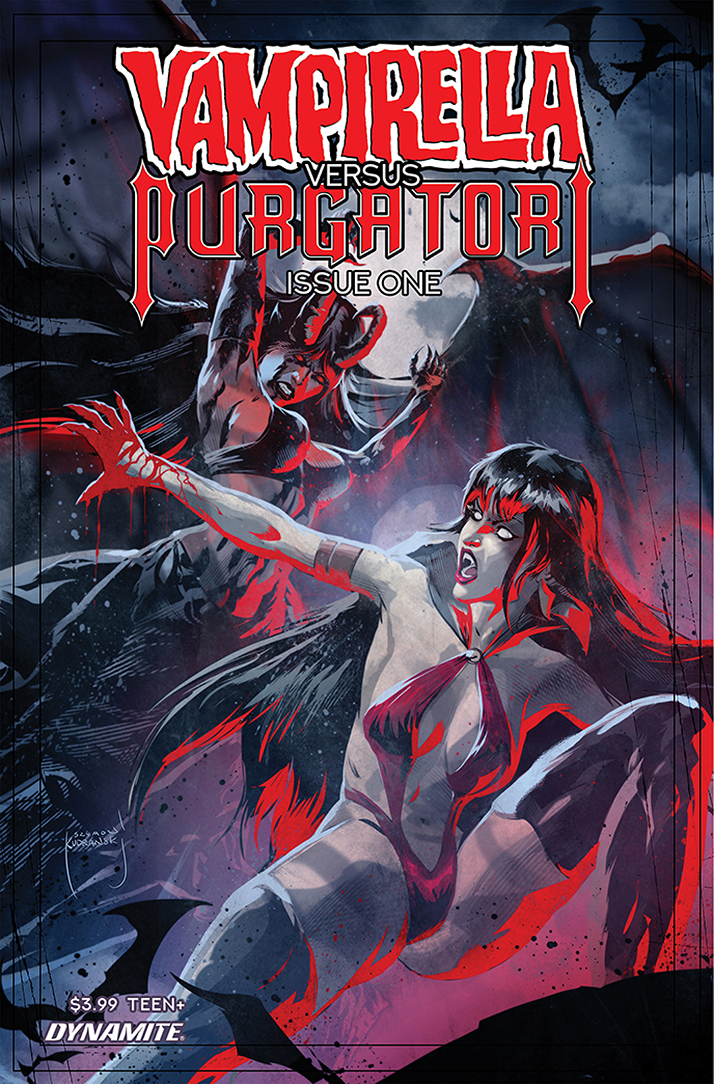 Vampirella Vs Purgatori #1 Cover D Kudranski