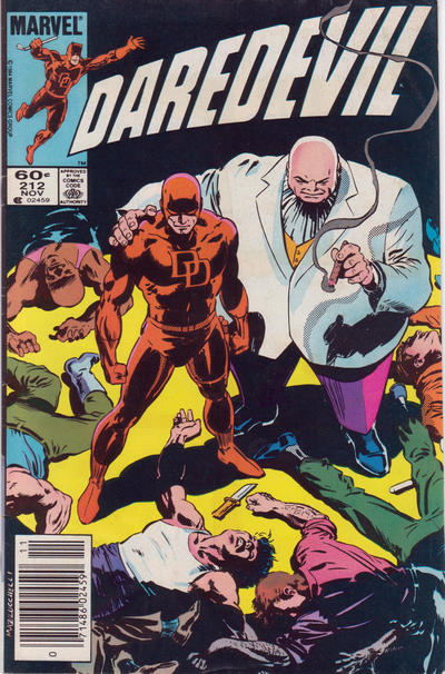 Daredevil #212 [Newsstand]