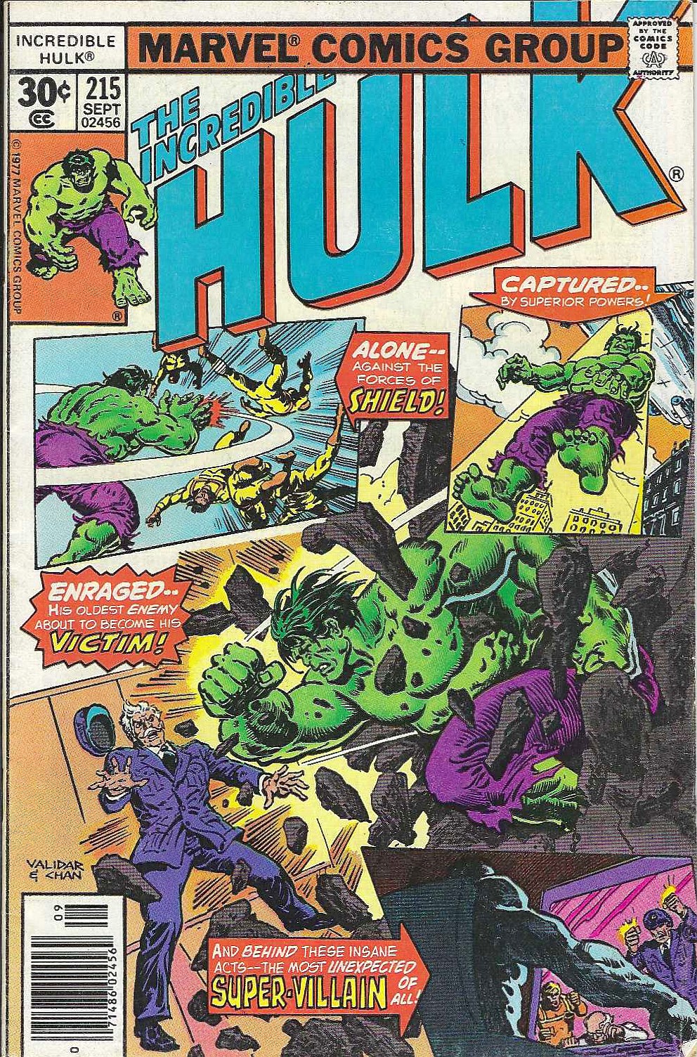 The Incredible Hulk #215 Good