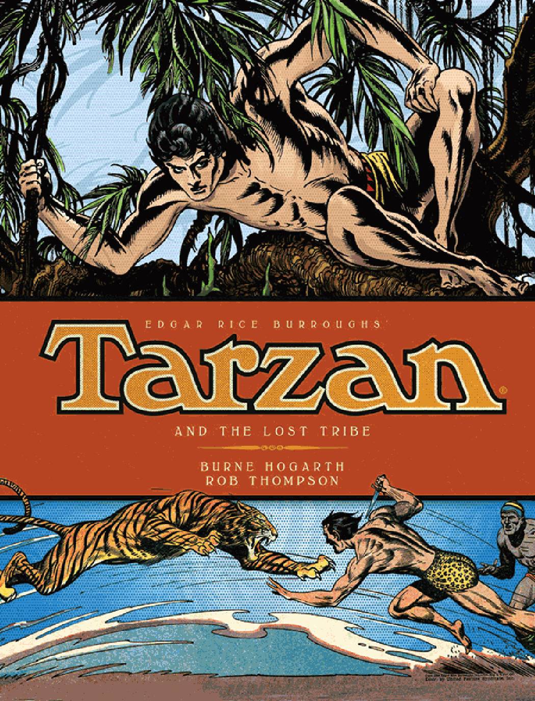 Burne Hogarth Tarzan Hardcover Graphic Novel Volume 4 The Lost Tribes