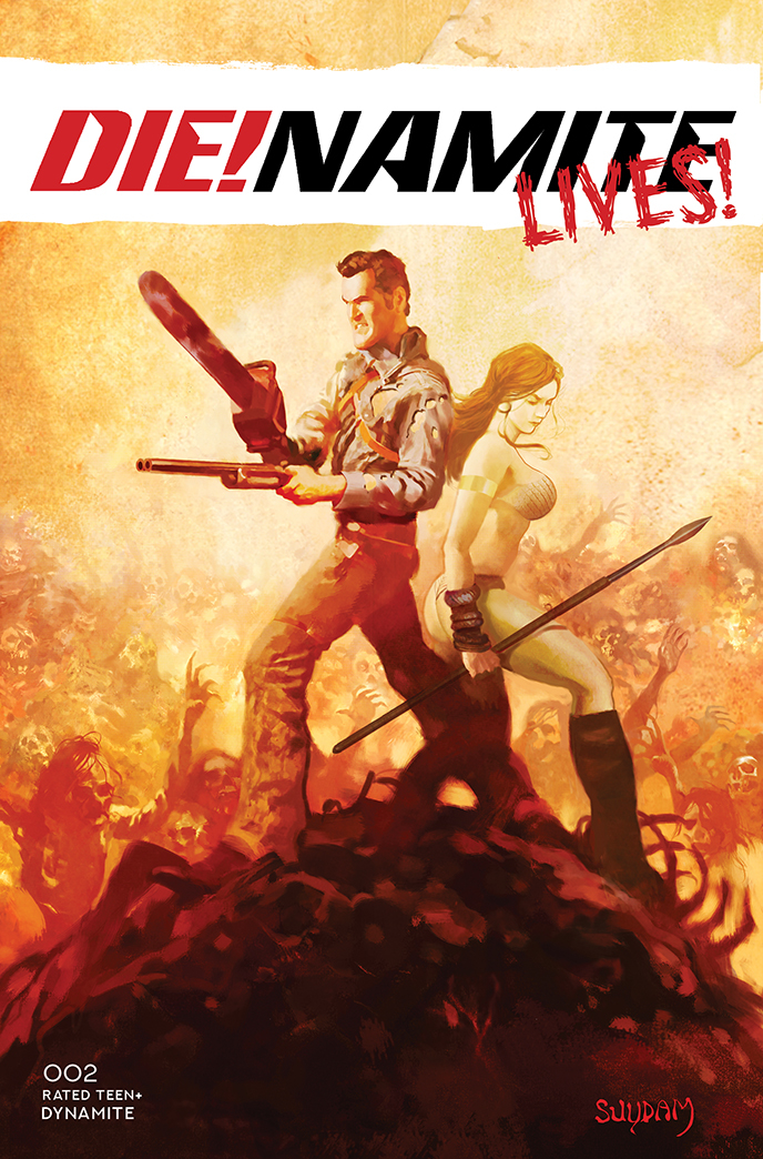 Die!namite Lives #2 Cover H 1 for 25 Incentive Suydam Non Zombie
