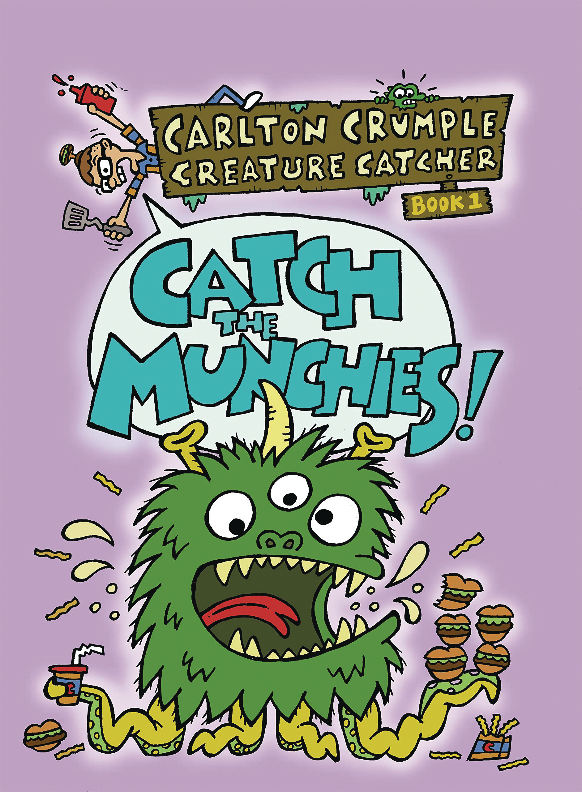 Carlton Crumple Creature Catcher Ya Graphic Novel Book 1 Catch Muchchies