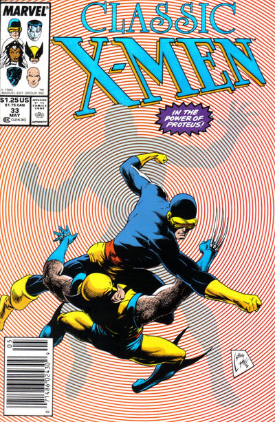 Classic X-Men #33 [Newsstand]-Near Mint (9.2 - 9.8)