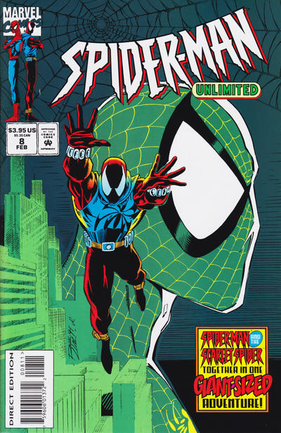 Spider-Man Unlimited #8 [Direct Edition](1993)-Near Mint (9.2 - 9.8)