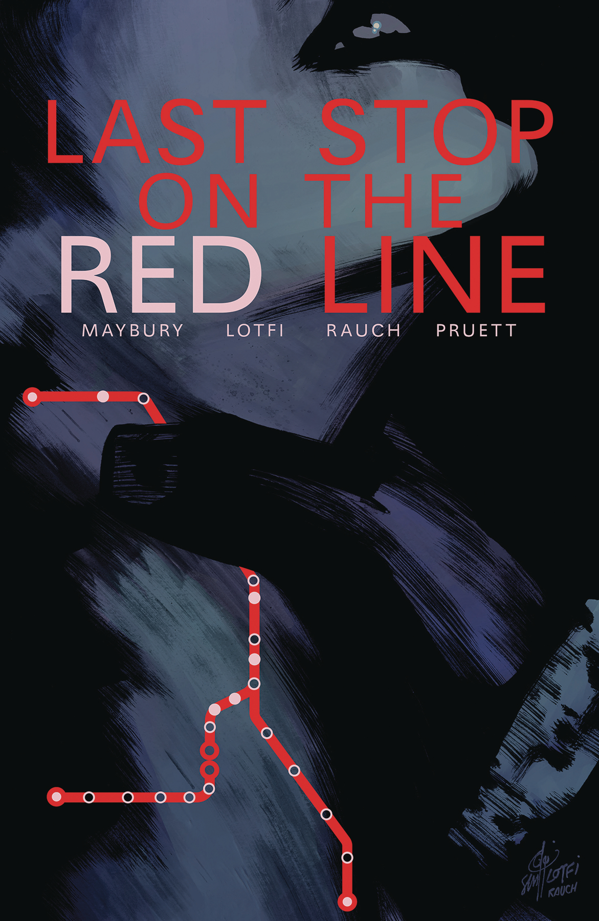 Last Stop on the Red Line Graphic Novel