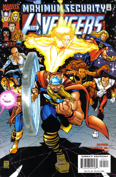 Avengers #35 [Newsstand]-Very Good (3.5 – 5) (1998)