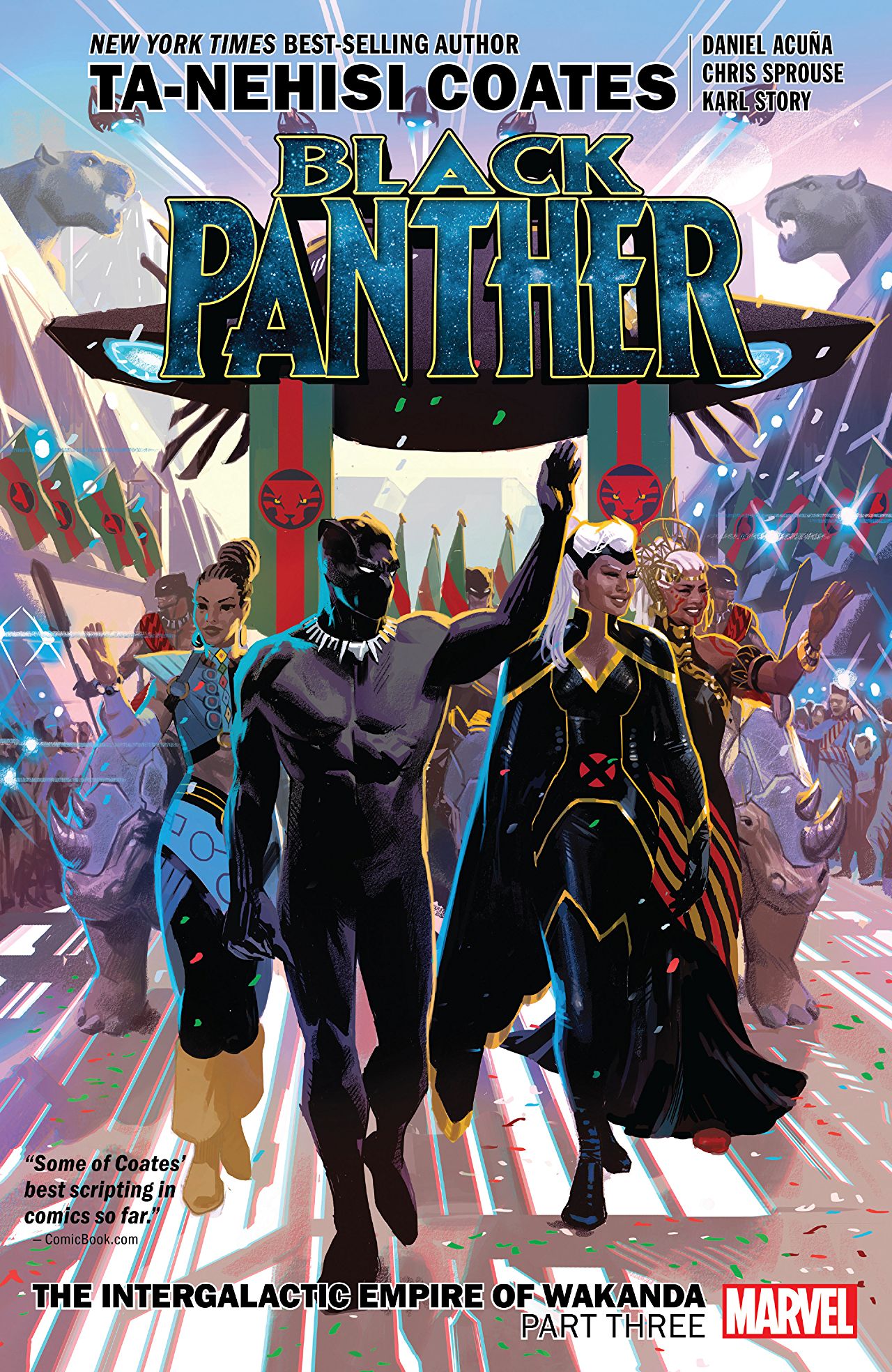 Black Panther Graphic Novel Book 8 Intergalactic Empire of Wakanda Part 3
