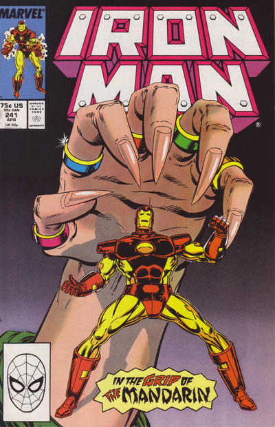 Iron Man #241 [Direct]-Fine (5.5 – 7)
