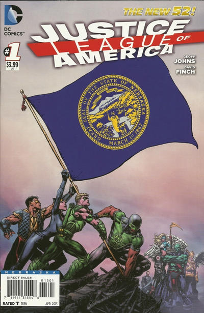 Justice League of America #1 Nebraska Variant Edition