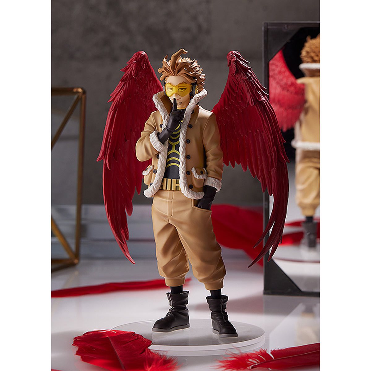My Hero Academia Pop Up Parade Hawks PVC Figure