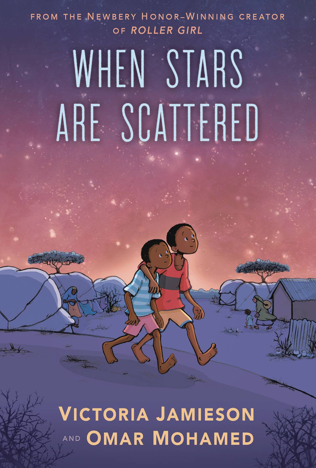 When Stars Are Scattered Hardcover Graphic Novel