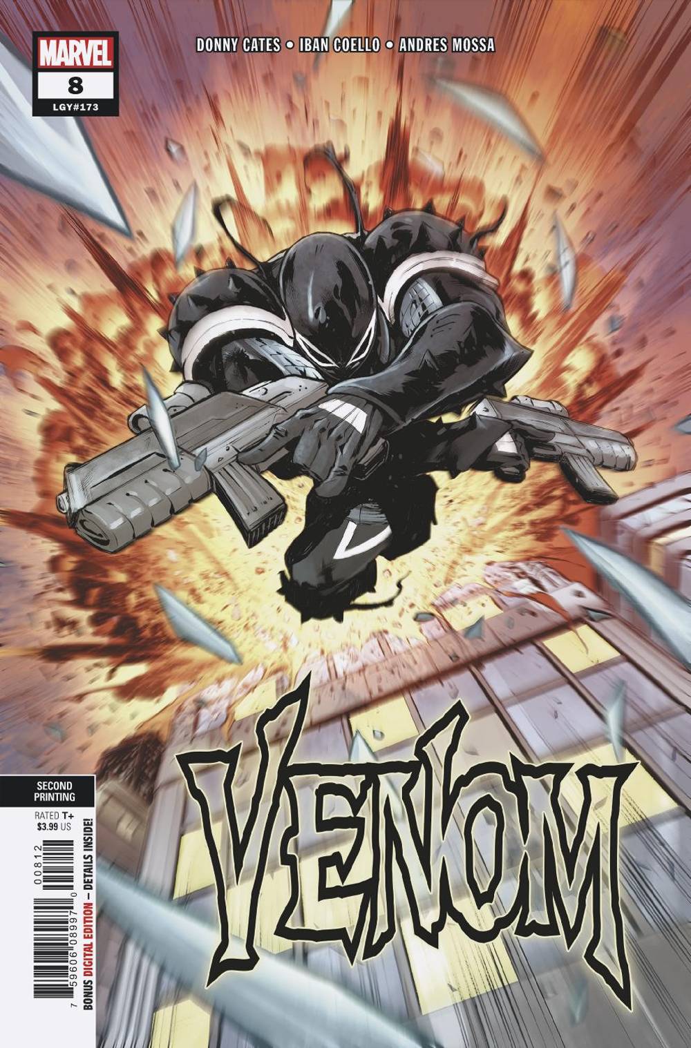 Venom #8 2nd Printing Coello Variant (2018)