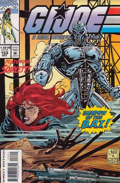 G.I. Joe, A Real American Hero #153 [Direct Edition]-Fine (5.5 – 7) [Rare, Low Print]